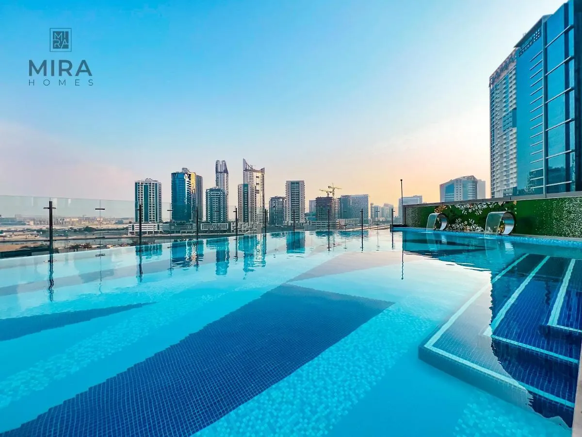 Apartment Mira Holiday Homes - Lovely Studio With Burj Khalifa View Dubai